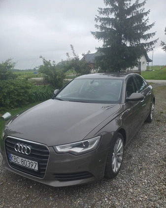 Audi A6 cena 72000 przebieg: 252000, rok produkcji 2014 z Łaskarzew małe 46